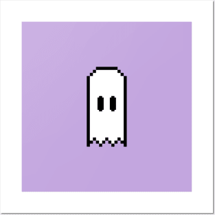 Pixel Ghost Posters and Art